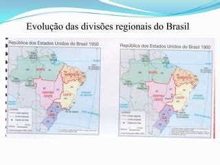 GEOGRAFIA As Principais Formas De Regionalizar O Brasil PPT