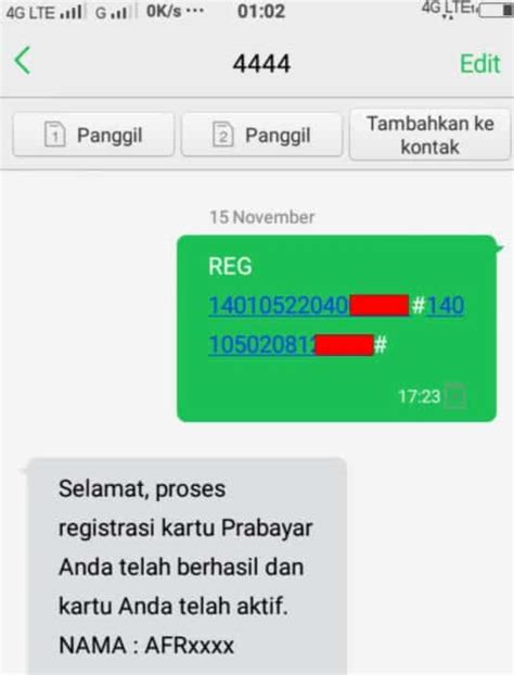 Detail Contoh Cara Registrasi Kartu Indosat Koleksi Nomer 41