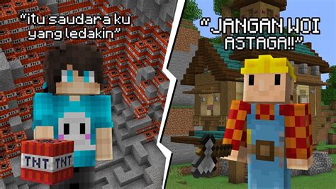 Aku Prank Builder Profesional Di Minecraft Sampai Marah Youtube