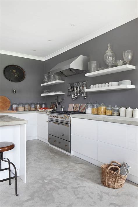 Grey Kitchen Walls Ideas