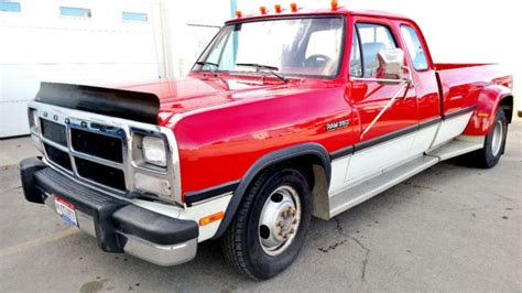 1993 Dodge D350 Pickup Diesel Dually 1st Gen True Survivor Classic