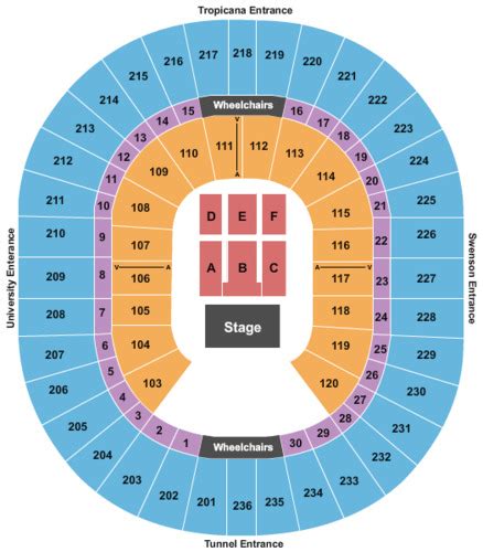 Thomas And Mack Center Tickets And Thomas And Mack Center Seating Charts 2024 Thomas And Mack Center