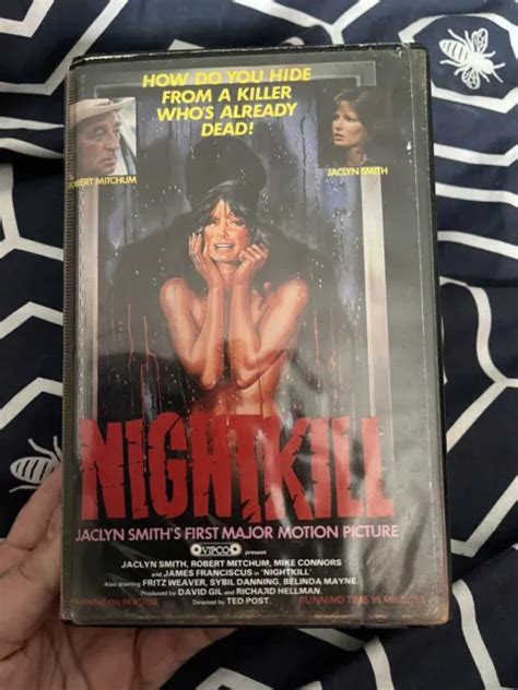 NIGHTKILL VHS PRE Cert Ex Rental Video Tape Vipco Big Box 29 99