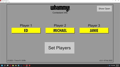 Whammy Game Show Software - Etsy