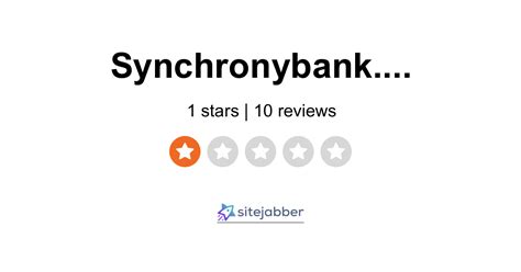 Synchrony Bank Reviews - 8 Reviews of Synchronybank.com | Sitejabber