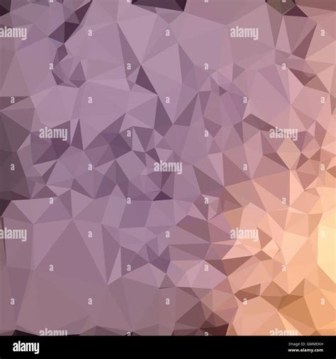 Amethyst Blue Orange Abstract Low Polygon Background Stock Vector Image