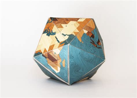 Buckminster Fuller Dymaxion Map