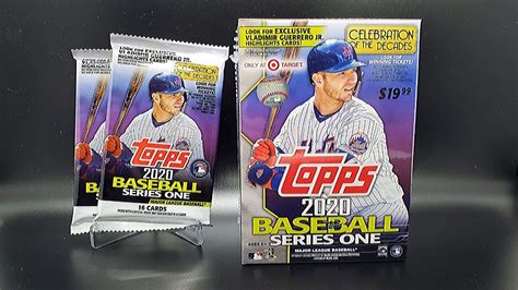 2020 TOPPS SERIES 1 New Release Unboxing Pack Rip YouTube