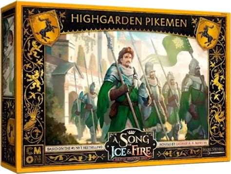 Cmon A Song Of Ice And Fire Tabletop Miniatures Game Highgarden Pikemen