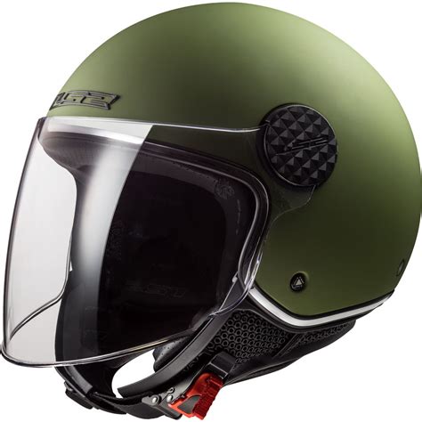 Ls2 Sphere Lux Of558 Solid Matt Military Green LS2-305585061 Jet Helmets | MotoStorm