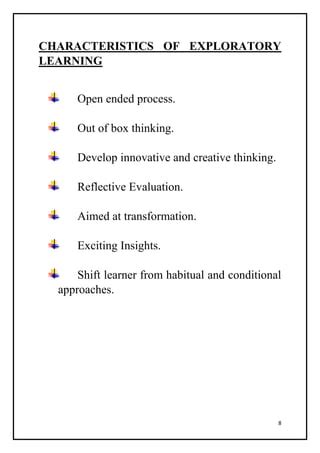 exploratory learning | PDF