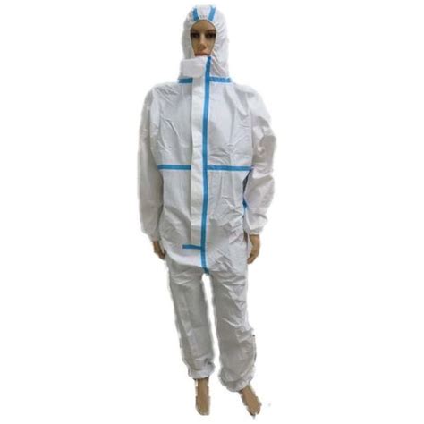 Protective Coverall Hubei Wecare Unisex L Xl