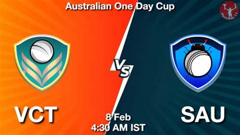 VCT Vs SAU Dream11 Prediction Team Live Cricket 08 Feb 2024