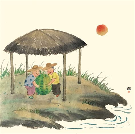 岁月的童话|Illustration|kids illustration|厚闲_Original作品-站酷ZCOOL