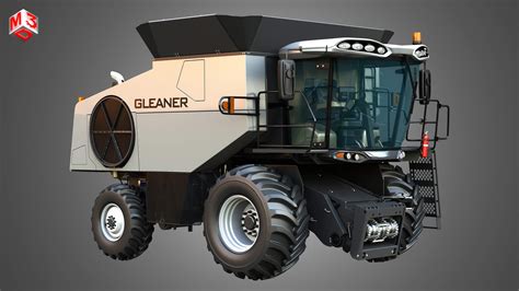 Gleaner Combine S96 - 3D Model by Markos3d