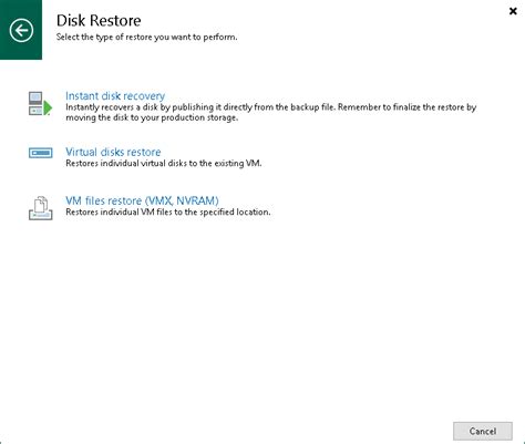 Step 1 Launch Virtual Disk Restore Wizard User Guide For VMware VSphere