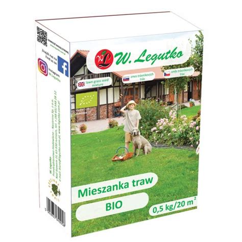 BIO Mieszanka Traw Gazonowych 0 5 Kg Sklep W Legutko