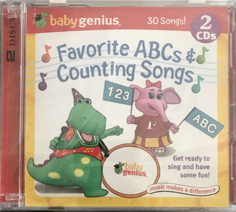 Baby Genius Favorite Abcs Counting Songs 2 Cds Babygenius 5e Audio Cd