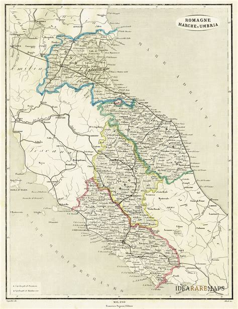 Cartina Comuni Marche