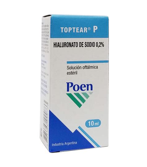 Toptear P Soluci N Oft Lmica El Farmaceutico