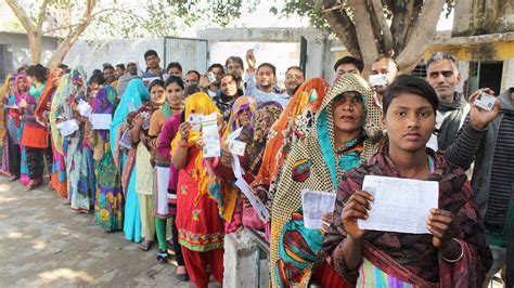 Up Elections Phase 2 Polling Begins Across 55 Assembly Seats