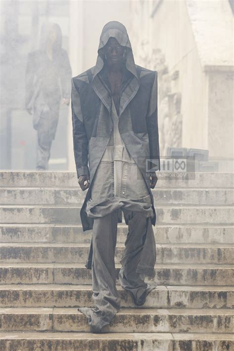 Rick Owens Fashion Show Runway Menswear Spring Summer 2024 Paris