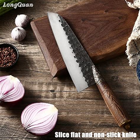 Snapklik Bladesmith Santoku Knife Longquan Series Forged Cutting