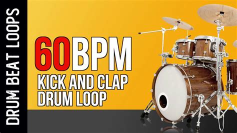 Bpm Kick And Clap Basic Drum Loop Drum Loops For Practice Or Play