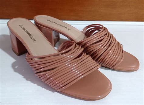 Tamanco Constance Nude Sand Lia Feminina Constance Nunca Usado Enjoei