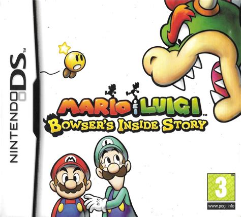 Mario Luigi Bowser S Inside Story Cover Or Packaging Material