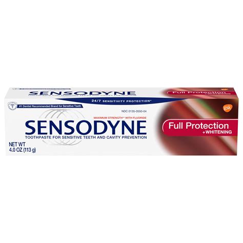 Sensodyne Full Protection Teeth Whitening Sensitive Toothpaste 4