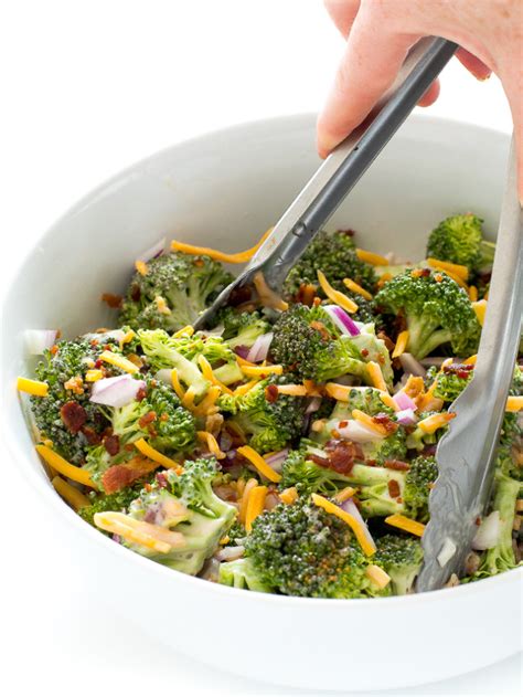 Broccoli Bacon Salad Recipe Chef Savvy