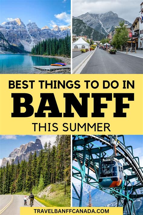 Banff In Summer Over 30 Things To Do In Banff National Park Artofit