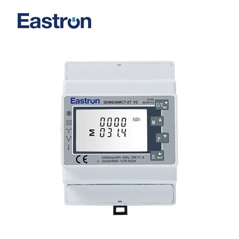 Sdm Mct T V A Ct Connected Dual Input Multifunction Power Meter