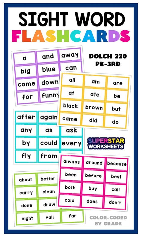 Sight Words Flashcards Worksheets Shorts Worksheets – NBKomputer