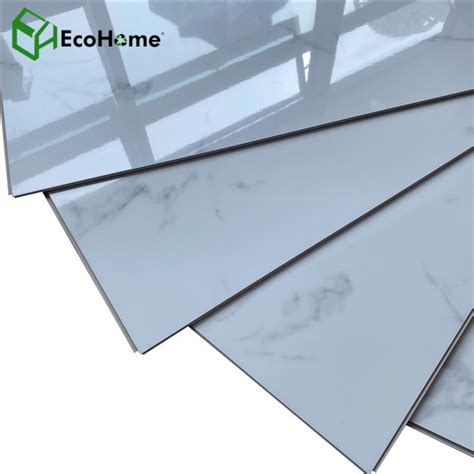 White Marble Vinyl Flooring Tiles - Buy waterproof spc flooring, rigid core lvt flooring, vinyl ...