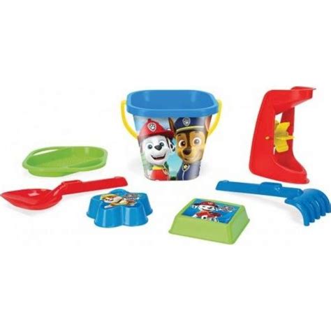 Sada na písek 7ks plast Paw Patrol Tlapková patrola v síťce 20x30x18cm