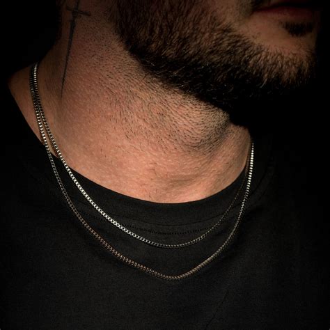 minimal box chain silver rg