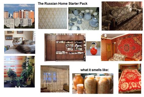 The Russian Home Starter Pack Starterpacks