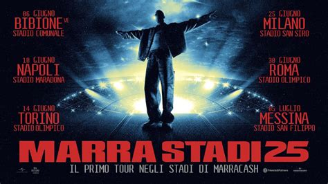 Marra Stadi 2025 Il Primo Tour Negli Stadi Di Un Rapper Imusicfun