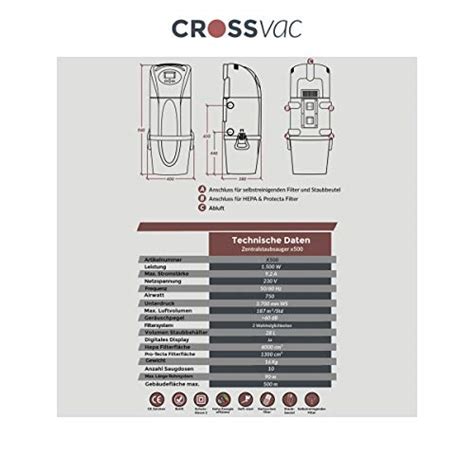 Crossvac Zentralstaubsauger Set Large Interactive X Mit Crossvac