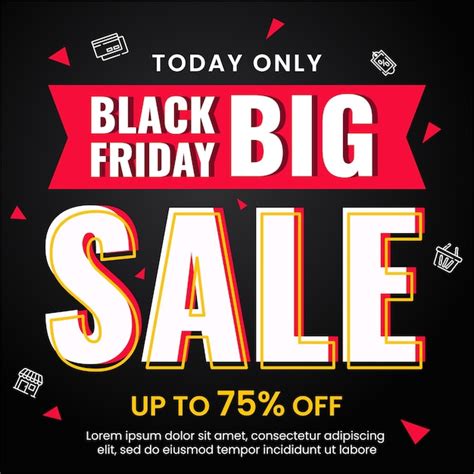 Premium Vector Black Friday Banner Design