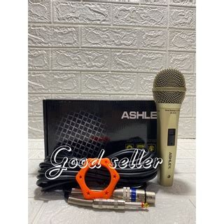 Jual Mic Kabel Ashley A Original Microphone Profesional Indonesia