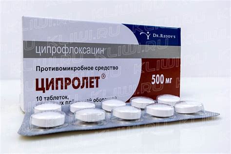 Ципролет или Ципрофлоксацин? — Сравнение аналогов