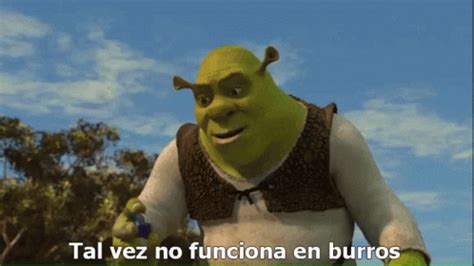 Tal Vez No Funciona En Burros Burro Shrek Tal Vez No Funciona En