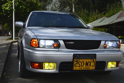 Sentra B With Golden Front Bumper Nissan Sentra B Off