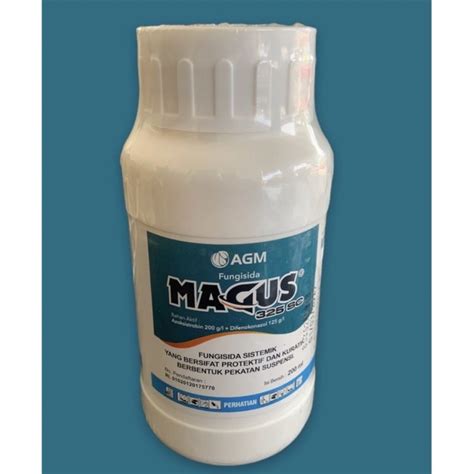 Jual Fungisida MAGUS 325SC 200ml 2 Bahan Aktif Pengendali Bercak Jamur