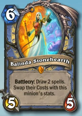 Balinda Stonehearth Revealed For Hearthstone S Upcoming Expansion