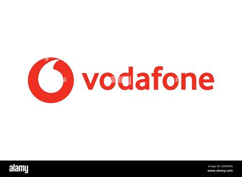 Vodafone Automotive Logo White Background Stock Photo Alamy