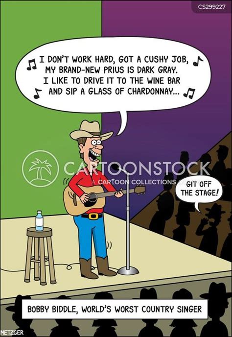 Country Singer Cartoons And Comics Funny Pictures From Cartoonstock